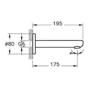 Artema Çıkış Ucu, Root Round, A42720exp