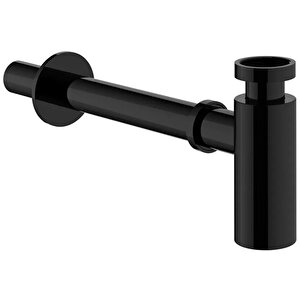 Vitra Lavabo Sifonu, Origin, Alt Grubu (t Tipi) Parlak Siyah, A4512339