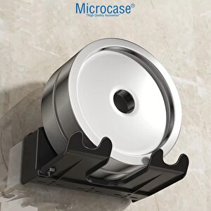 Microcase Saç Kurutma Makinası Ve Banyo Malzemeleri İçin Düzenleyici Askılık Stand - BEYAZ Al5053