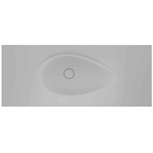 Avocado Etajerli 80x50 Beyaz Granit Banyo Lavabosu