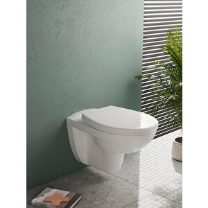 Vitra Arkitekt Ses Yok Kapak Model-2 (opal), Yavaş Kapanır, Nuvoplast, 109-003-909