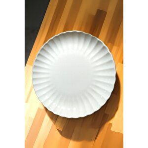 Bone Luz Form Pasta Takımı 6 Parça 21cm Beyaz Bnlzf21dus600