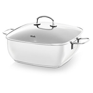 Secural Kare Kavurma Tenceresi 28 Cm