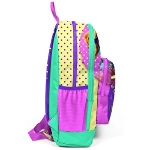 Kids Sarı Pembe Sevimli Köpek Desenli Okul Sırt Çantası 23752