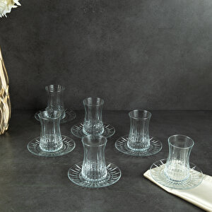 Fiona 12 Parça 6 Kişilik Çay Seti 110 Ml