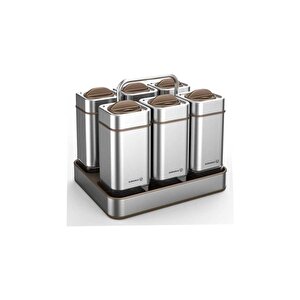 Gkcx Stora Satin 6lı Baharat Seti Star Collection 1017785