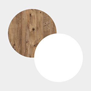 Robin Home Kitaplık 4 Raflı 2 Kapaklı 168cm Çam-beyaz