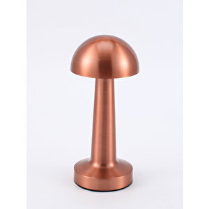 Hl-5414r Lotus Şarjlı Dekoratif Dokunmatik Masa Lambası 3 Renk Modlu - Rose Kasa