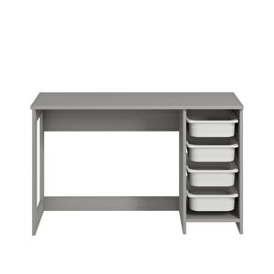 Hero Modern Çalışma Masası - 120 Cm, Gri Gri