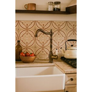 Rusti̇k Anti̇k Eski̇tme Gold Mutfak Evye Bataryasi Otanti̇k Osmanli Pri̇nç Gövde Vi̇ntage Tasarim Altin