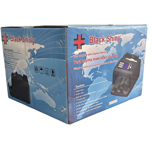 Black Shi̇ny Para Sayma Maki̇nesi̇ (tl-euro)
