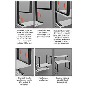 Mutfak Organizeri, Mikrodalga Dolabı , Tezgah Üstü Raflı Fırın Standı, Çay ,kahve ,baharatlık Standı