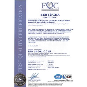 Etinova Eti-b1 Büyük Fırınsız Şömine Tipi Pelet Soba