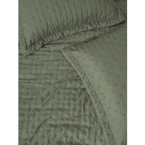 Serra Çift Kişilik Yatak Örtüsü Niva Adaçayı