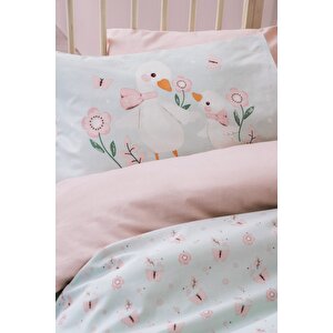 Cotton Box Bebek Nevresim Takımı Mamiduck Pembe