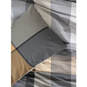 Cotton Box Nordek Ranforce Çift Kişilik Nevresim Takımı Torvi Bej