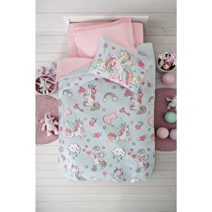 Junior Tek Kişilik Complete Set Twinka Pembe
