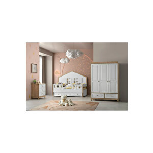Milano Mia Montessori Yavrulu Karyola Bebek Montessori 90x190 Cm