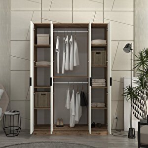 Venüs 4 Kapakli Bazali Gardirop Tamami Mdf, Aytaşı Aytaşı