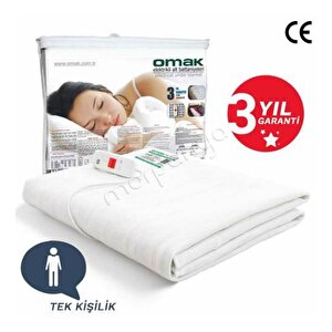 Omak Tek Kişilik Elektrikli Battaniye 90 X 150 Cm
