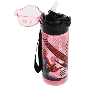 Spiderman Matara 500 Ml Kırmızı Renk 1 Adet Erkek Çocuk Örümcek Adam Lisanslı Suluk Okul Matarası Öğrenci Suluğu