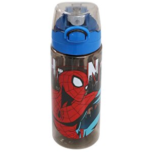 Spiderman Matara 500 Ml Mavi Renk 1 Adet Erkek Çocuk Örümcek Adam Lisanslı Suluk Okul Matarası Öğrenci Suluğu