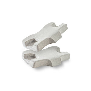 2 Adet Visco Ortopedık Boyun Yastığı,botoks Ve Karışıklık Azaltmaya Yardımcı Yastık 62x38x10cm
