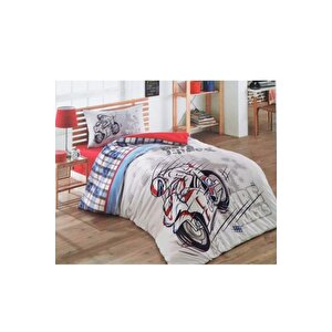 Kristal Ranforce Tek Kişilik Nevresim Takımı Storm