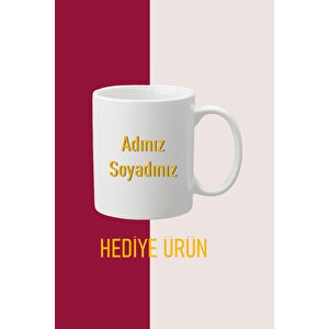 Galatasaray 5 Yıldız Nevresim Takımı + İsme Özel Kupa Bardak Hediye