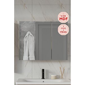 Zakkum 75x60 Cm %100 Mdf Banyo Üst Dolap