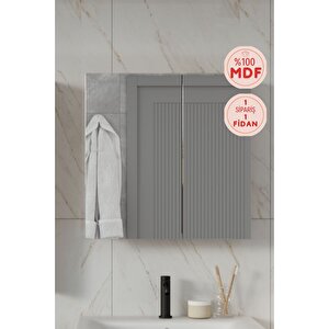 Zakkum 60x60 Cm %100 Mdf Banyo Üst Dolap