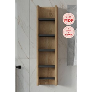 Zakkum Havluluk %100 Mdf Duvar Rafı