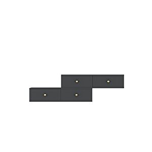 Tda2401ag - Zuzu Double Duvara Montaj Tv Stand  240cm