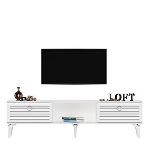 Arrona Tv Sehpasi (alt Modül) BEYAZ Beyaz