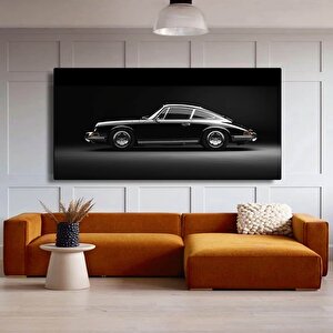 Araba Duvar Sanatı; Nostaljik Araba Kanvası; Eski Araba Duvar Sanatı; Araba Tutkunu Hediye Sanatı; R