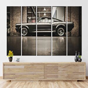 Amerikan Mustang Gt 500 Duvar Sanatı; Gt 500 Mustang Poster; Araba Duvar Sanatı; Klasik Kanvas; Ford