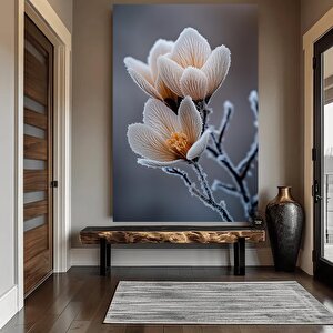 Modern Çiçek Duvar Sanatı, Duvara Asmak İçin Hediye Fikirleri, Çiçek Duvar Dekoru, Kanvas Baskı