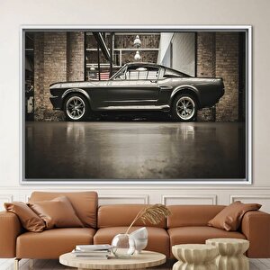 Nostaljik Araba Sanatı Tuvali, Araba Duvar Sanatı, Amerikan Araba Duvar Sanatı, Motivasyonel Tuval