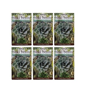 So-besk Sukulent Ve Kaktüs Bitki Besini 6 X 100 Gr
