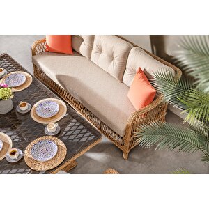 Madeo Rolex Bahçe Balkon Oturma Grubu