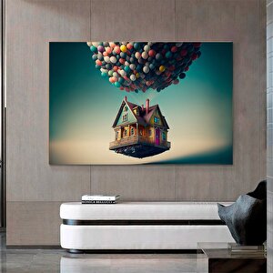 Soyut Poster; Gökkuşağı Sanatı; 'up' Film Balonları Baskısı; Modern Sanat