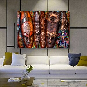 Afrika Kabile Maskesi Kanvas Duvar Sanatı – Afrika Maskesi, Etnik Ev Dekoru