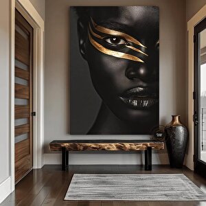 Etnik Kanvas Sanatı, Kadın Duvar Sanatı, Kanvas Duvar Sanatı, Etnik Kadın Duvar Sanatı, Soyut Sanat