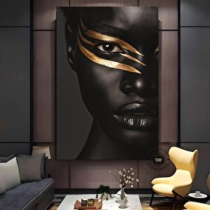 Etnik Kanvas Sanatı, Kadın Duvar Sanatı, Kanvas Duvar Sanatı, Etnik Kadın Duvar Sanatı, Soyut Sanat