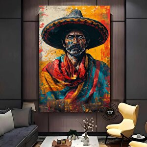 Meksika Duvar Sanatı, Mariachi Baskısı, Meksika Duvar Dekoru, Meksika Kültürü