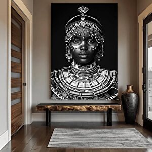 Afrikalı Kadın Kanvas Duvar Sanatı, Etnik Kanvas Duvar Sanatı, Etnik Duvar Dekoru, Afrikalı Kanvas