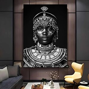 Afrikalı Kadın Kanvas Duvar Sanatı, Etnik Kanvas Duvar Sanatı, Etnik Duvar Dekoru, Afrikalı Kanvas