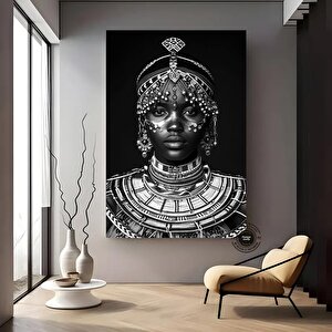 Afrikalı Kadın Kanvas Duvar Sanatı, Etnik Kanvas Duvar Sanatı, Etnik Duvar Dekoru, Afrikalı Kanvas