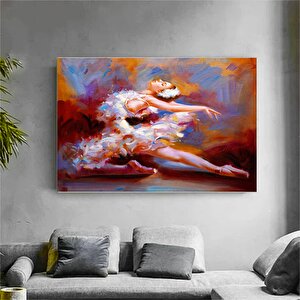 Güzel Balerin Yağlı Boya Tarzı Kanvas Tablo; Modern Tasarım Ev Dekoru; Duvar Sanatı