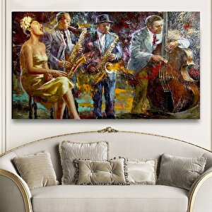 Caz Müzisyeni Poster Kanvasları, Caz Kadın Şarkıcı Sanatı, Caz Posterleri, Enstrüman Tabloları